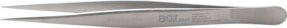 BGS Edelstahl-Spitzpinzette 8620, gerade, silber - Bild 1