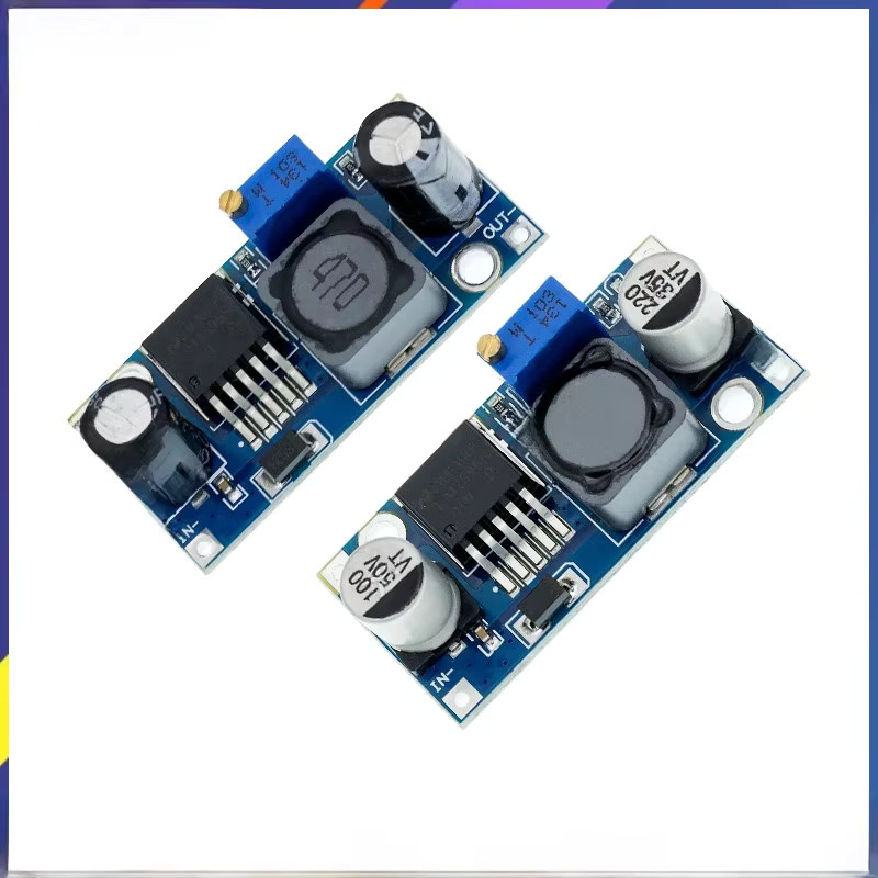 Estardyn LM2596 DC-DC Abwärtsstromrichter Modul, einstellbares Spannungsmodul 1,5 V-35 V, Farbe: Blau - Bild 3