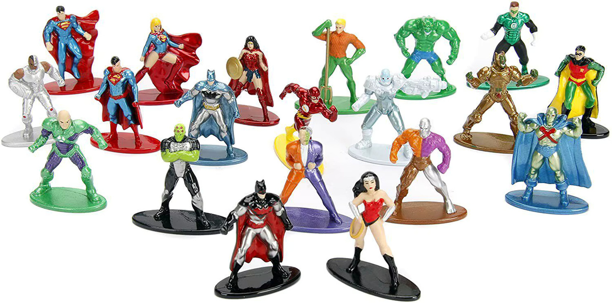Jada DC Superhelden Nano Metallfiguren, Einzelfigur - Bild 1