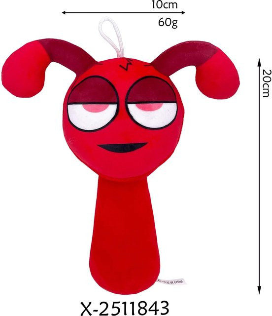 Linyi toy Sprunki Plüschpuppe, 1-teiliges Set, ab 14 Jahren - Bild 1