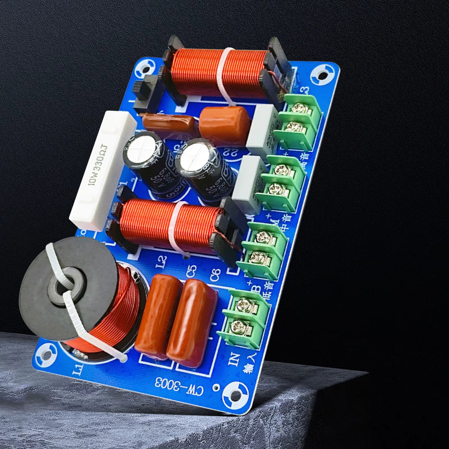 VODOOL 250W HiFi Audio Frequenzweiche 3-Wege Filterplatine für DIY Heim-Audiosysteme - Bild 3