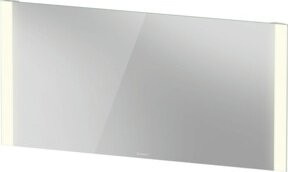 Duravit Lichtspiegel Best LED Wandspiegel in Weiß mit Dimmer und Touch-Schalter, B/H/T: 140 x 70 x 3,4 cm - Bild 1