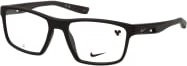 Nike NIKE 7015 Korrektionsbrille, Vollrand, Rechteckig, Black, Herren - Bild 1