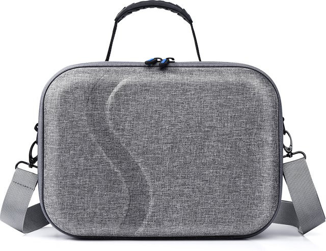 VODOOL Hartschalen-Reisetasche für Meta Quest 3 in Grau mit erweiterbarer Kapazität und mobilem Schutz für VR-Gaming-Zubehör - Bild 1