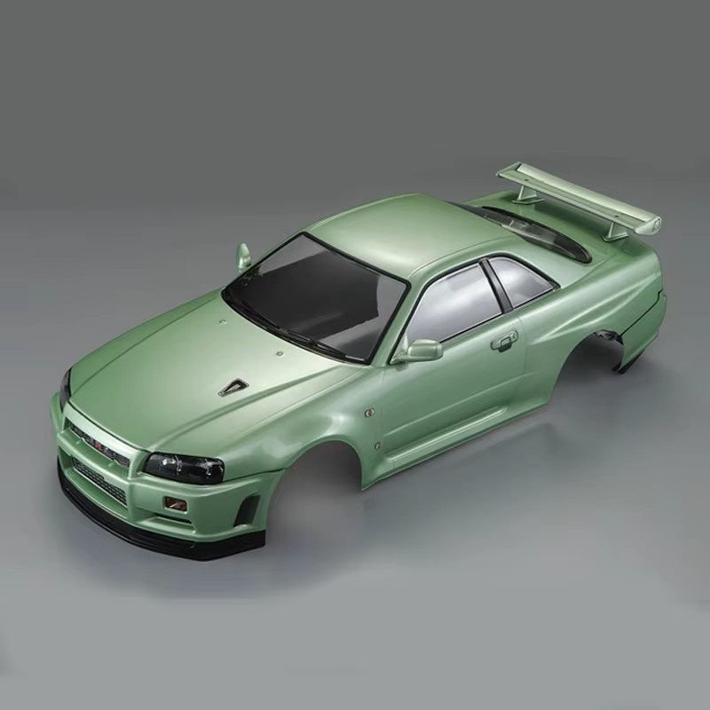 Killerbody Nissan Skyline R34 PC-Autoschale, Fertigprodukt, 1/10 RC Remote Drift Car - Bild 2