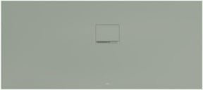 Villeroy & Boch Duschwanne Squaro Infinity Eck-Einbau, Mineralguss, Grau, B/T/H: 170 x 75 x 4 cm - Bild 1
