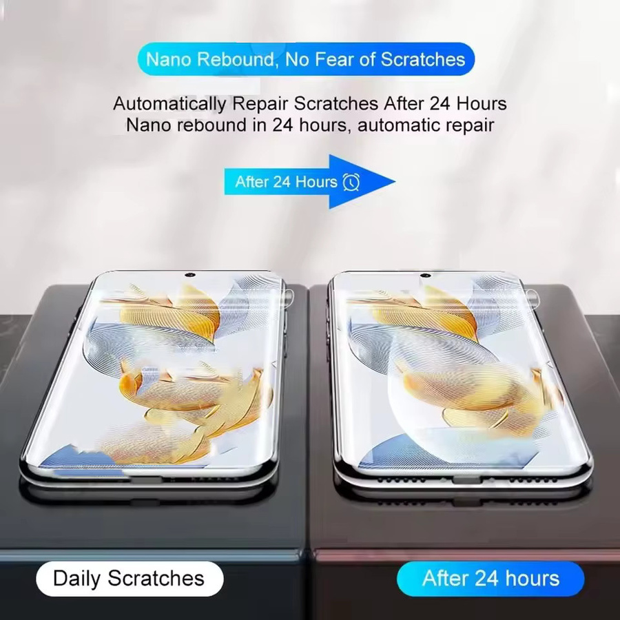3 Stück transparente Hydrogelfolie Displayschutzfolie für Honor Magic 6 Lite, Magic 5, Magic 4 und Magic 7 - Bild 2