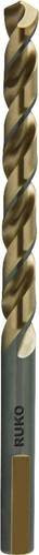 RUKO Spiralbohrer HSSE-Co 5 in Gold, Durchmesser: 3 mm, Gesamtlänge: 61 mm - Bild 1