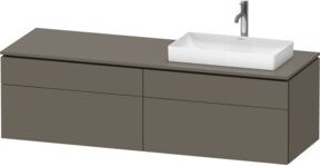 Duravit Waschtischunterschrank L-Cube, Breite: 162 cm, Tiefe: 55 cm, Höhe: 48,2 cm - Bild 1
