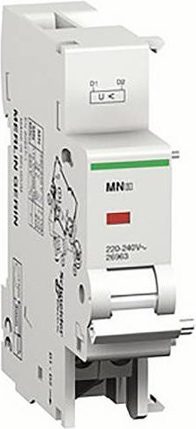 Schneider Electric Unterspannungsauslöser M9A26963 in Rot und Weiß - Bild 1
