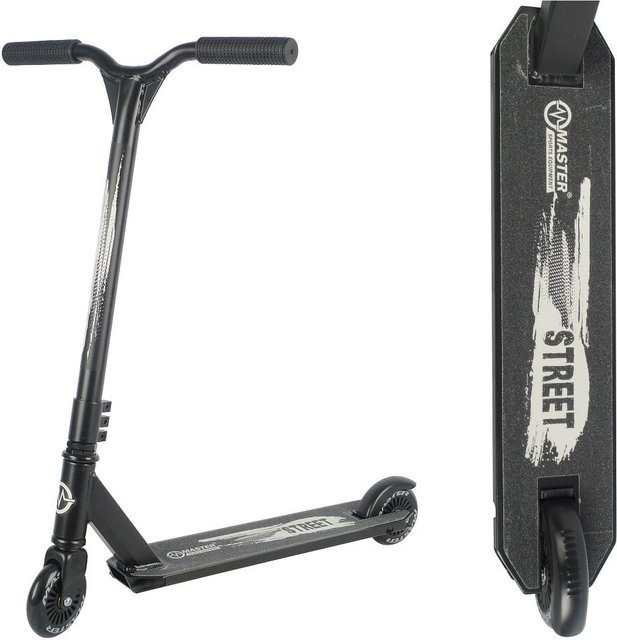 Master Stunt Street Freestyle Roller, Grau, Schwarz, Metall, Sport - Bild 1