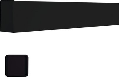 NOVADOORS Schiebetürsystem NOVA 406 aus Aluminium in Schwarz, wandmontiert - Bild 1
