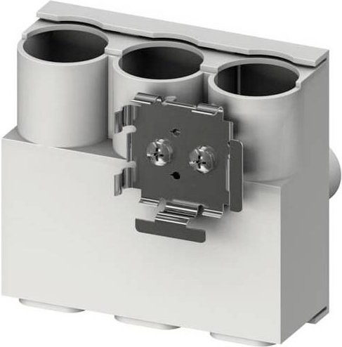 ABB 2CCS800900R0101 S800-BBPC120 Einspeiseblock für Sammelschiene S800-BB250, Einspeisekasten 250A, Weiß - Bild 1