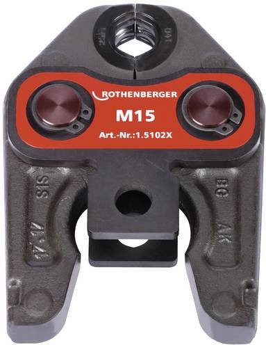 Rothenberger Pressbacke Standard M15 aus gehärtetem Stahl - Bild 1