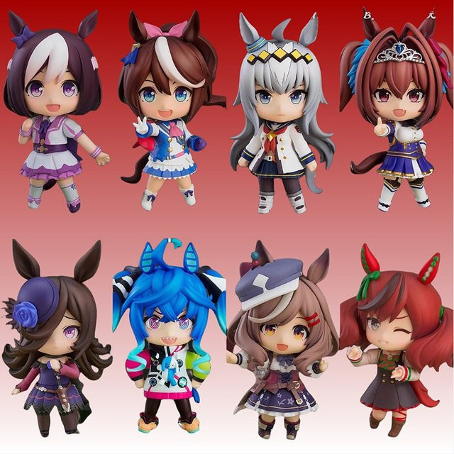 Bandai Uma Musume Pretty Derby Chibi Anime-Figuren, Sammlermodelle, Set / Bundle - Bild 1