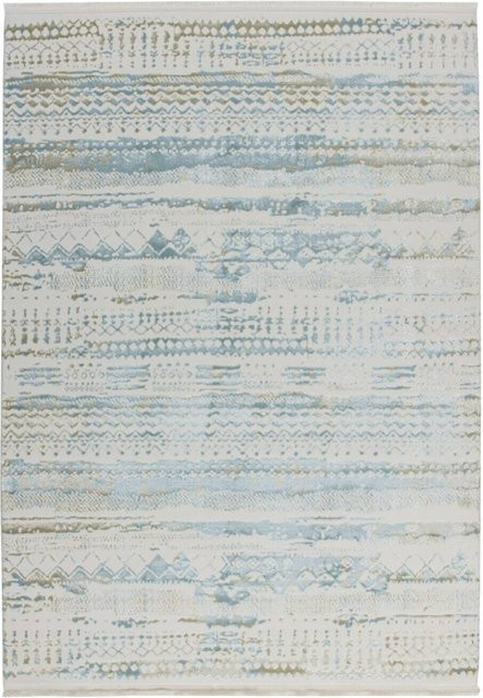 Arte Espina Kurzflorteppich Queen in Hellblau B/L: 80 x 150 cm - Bild 1