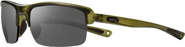 Revo Crux N Sonnenbrille, randlos, rectangular, black green, Herren - Bild 1