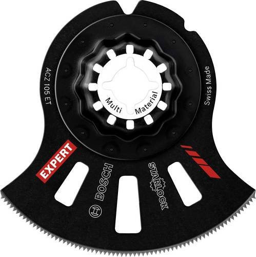 Bosch EXPERT MultiMaterial Carbide Segmentsägeblatt für Multi-Tools, Durchmesser: 105 mm - Bild 1