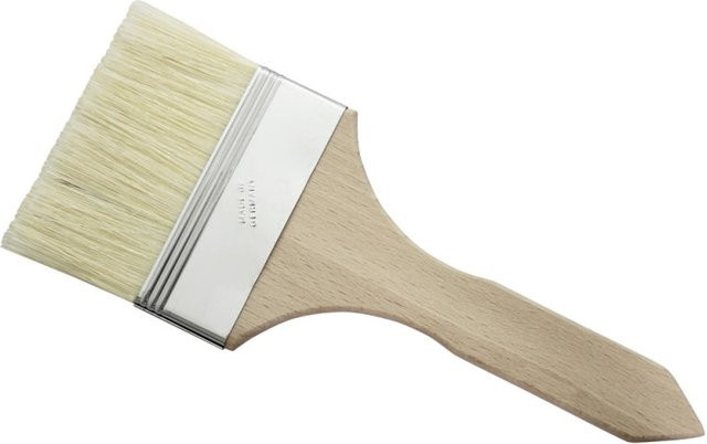 Schneider Backpinsel mit Holzstiel in Weiß, Länge: 25 cm, Breite: 10 cm, Höhe: 0,7 cm - Bild 1