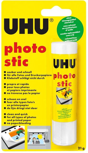 UHU Photostic Klebestift ohne Lösungsmittel 21 g - Bild 1