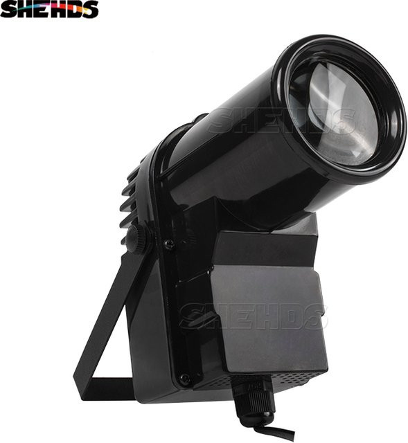 SHEHDS 10W RGBW 4in1 LED Pinspot Strahler in Schwarz für DJ, Party und Event - Bild 1