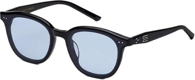 Gentle Monster JUDE-01BL Sonnenbrille, Vollrand, Rund, Unisex, Schwarz, Black White - Bild 1