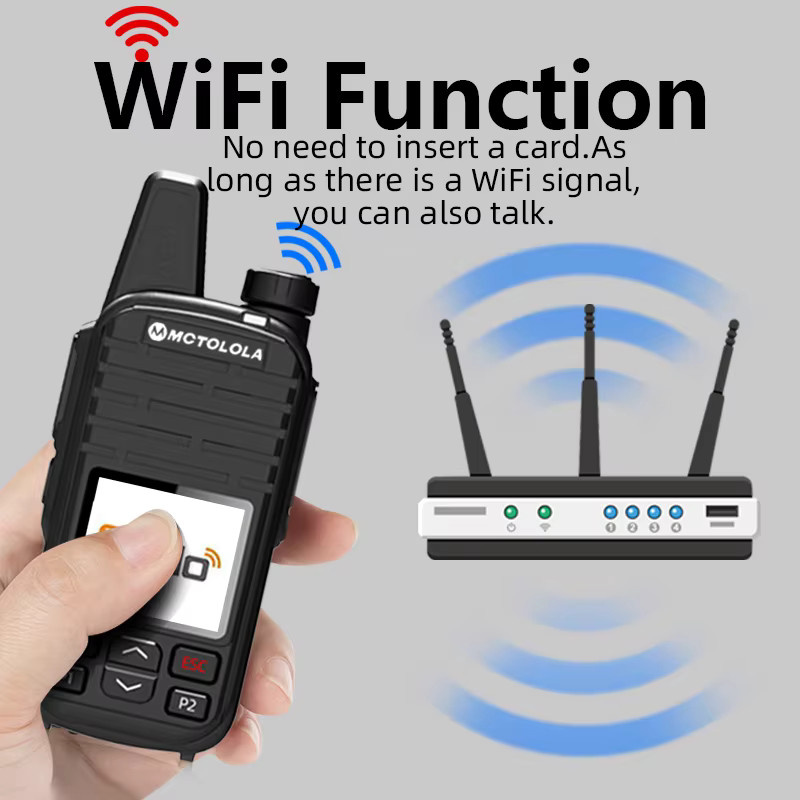 Motorola 4G LTE Android Walkie Talkie mit Zello, Bluetooth und Wi-Fi, Schwarz - Bild 3