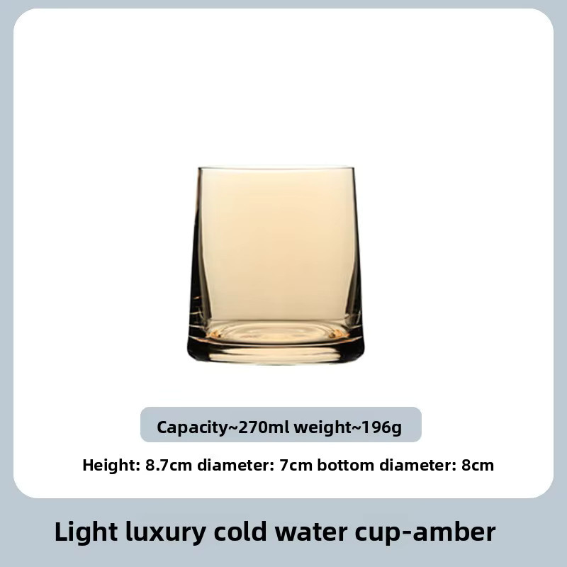 Hochwertiges Glasbecher-Set Tumbler in Transparent für Saft oder Whiskey - Bild 4