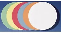 FRANKEN Moderationskarte Kreis selbstklebend, Multicolor, Papier - Bild 1