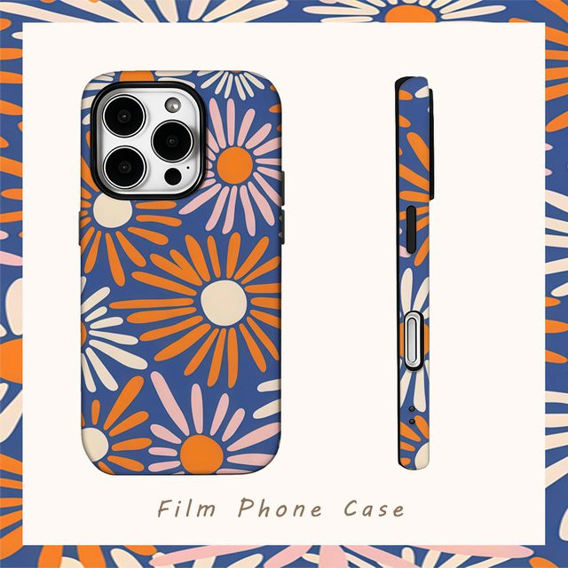 Potdemiel Spring Forward Daisy Handyhülle für iPhone in Multicolor mit doppelschichtiger Rückseite - Bild 1