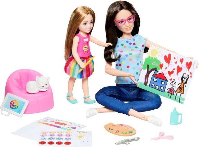 Mattel Barbie Kunsttherapeutin Puppe mit Zubehör Spielset - Bild 1