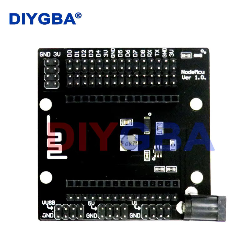 NodeMCU Development Kit V3 CH340 mit Motor Shield und ESP8266 ESP-12E für DIY RC Smart Car und IoT Projekte in Schwarz - Bild 3