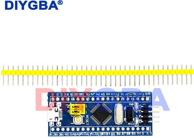 DNIGEF STM32F103C8T6 ARM STM32 Mindestsystem-Entwicklungsplatine STM-Modul für Arduino in Blau - Bild 1