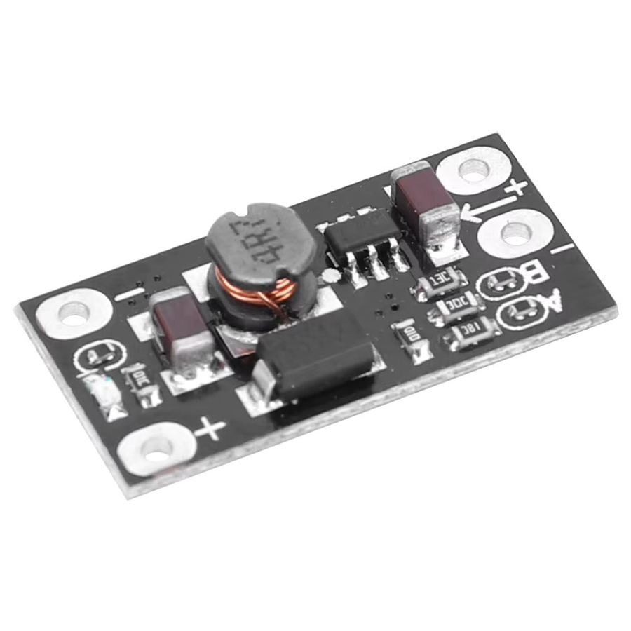 ALLOYSEED 10 Stück Mini DC-DC Boost Up Wandler Spannungsregler Leiterplatte in Schwarz für Lithium-Batterien - Bild 4