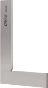 KS Tools Flachwinkel nach DIN 875/0 aus Edelstahl, Farbe: Silber, Länge: 300 mm - Bild 1