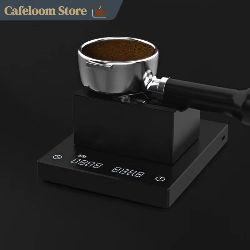 Timemore Mini Cube Espresso Siebträgerhalter in Schwarz, rutschfester Tamper-Stützständer für Espresso-Maschinen - Bild 4