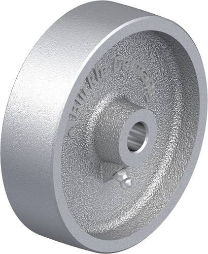 Blickle Schwerlast-Rad 7583 G 125/15G in Silber mit 125 mm Durchmesser und 450 kg Tragfähigkeit - Bild 1