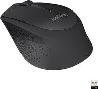Logitech M280 Wireless Maus, Optisch, Schwarz, 1000 dpi - Bild 1