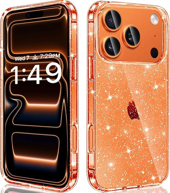 Glitter Sparkle Slim Clear Soft Case für Apple iPhone 17 Air in Transparent - Bild 1