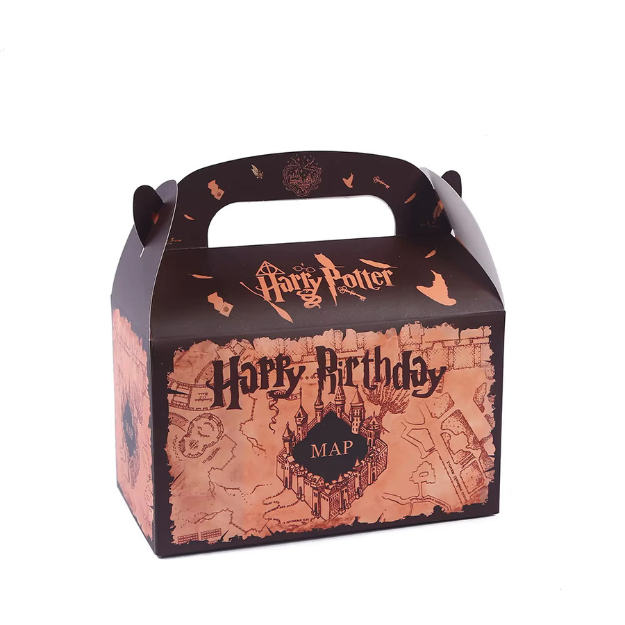 Stobag Kraftpapierboxen in Schwarz, 10 Stück für Geschenke und Dekorationen - Bild 3