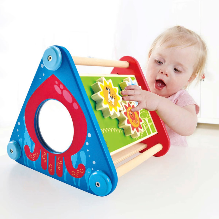 Hape Tierische Action-Box Motorikspielzeug aus Holz ab 10 Monaten - Bild 2