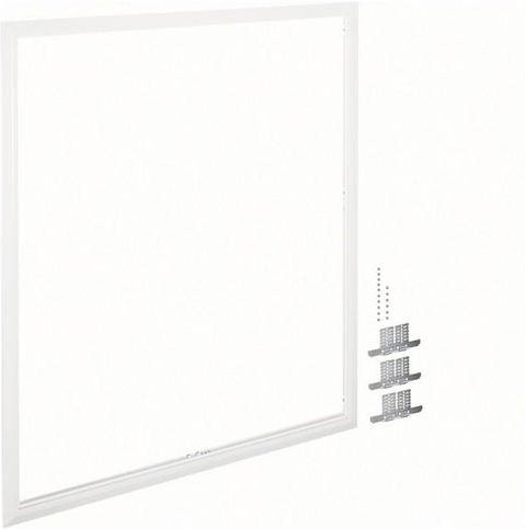 Hager Blendrahmen FZ44B universell 4-feldig aus Metall in Weiß RAL9010 für Schrankgröße 1250 x 1050 mm - Bild 1