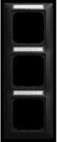 Busch-Jaeger Abdeckrahmen 3-fach NSK-915 in Schwarz - Bild 1