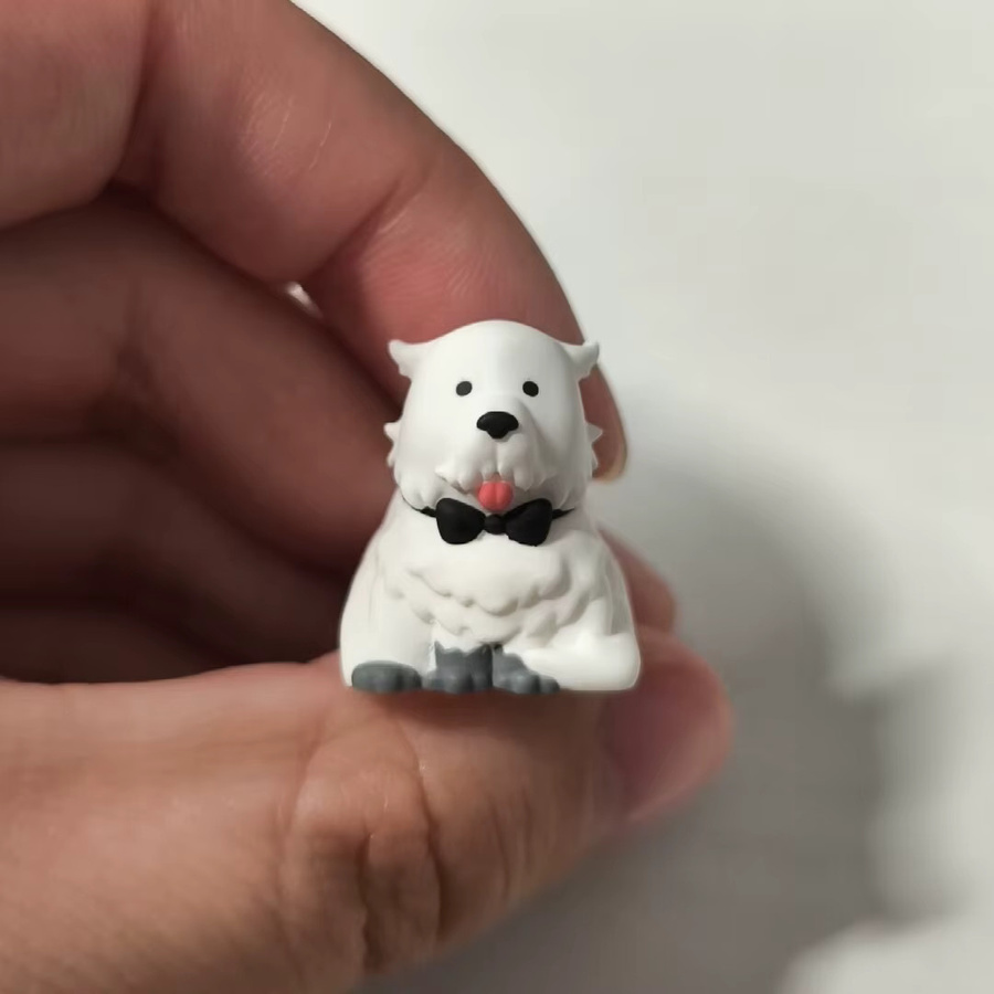 LOBO KEYCAP Custom Resin Esc Tastenkappe Spy X Family Bond Dog in Weiß für mechanische Tastaturen - Bild 6