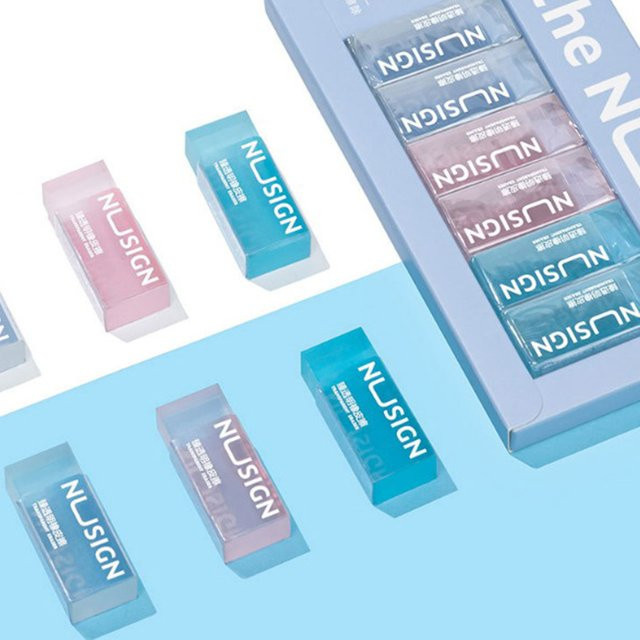 SD&HI Weicher Radiergummi Transparent aus Gummi für Schüler und Studenten - Bild 1
