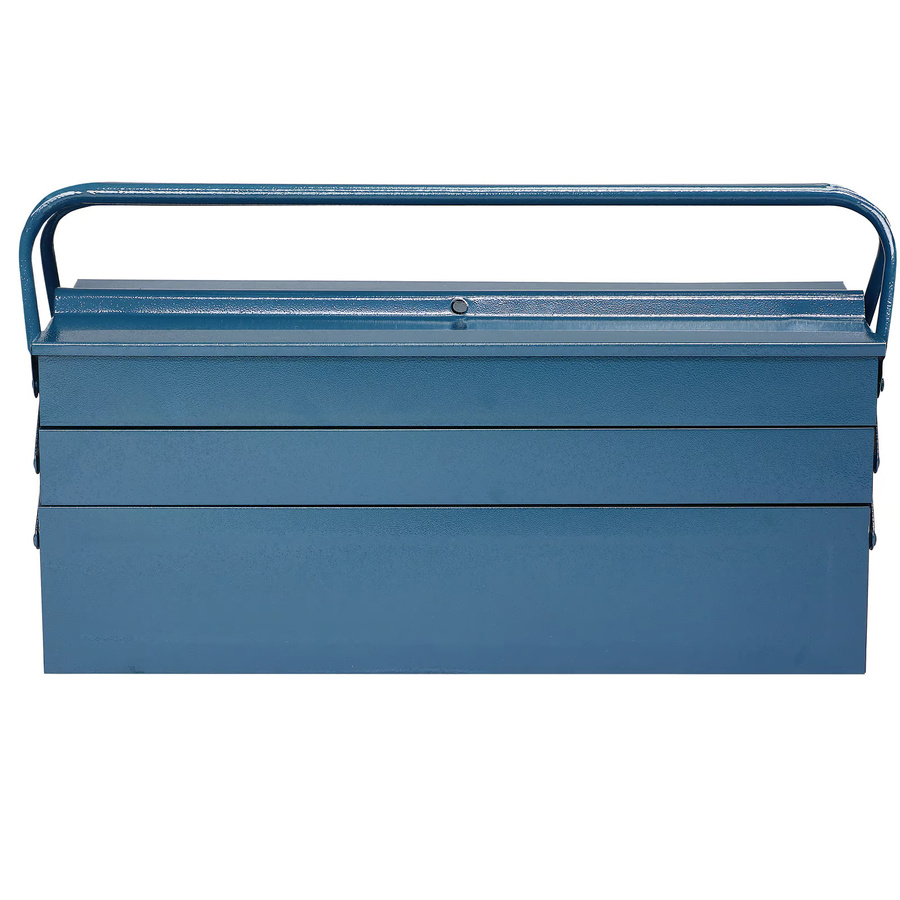 Deuba Stahl Werkzeugkoffer Blau B/T/H: 53 x 20 x 20 cm - Bild 2