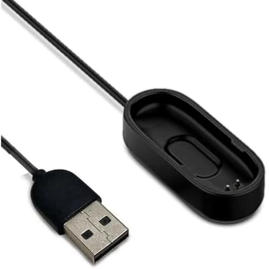 2er-Pack Xiaomi Ersatz-Ladekabel für Xiaomi Band4 USB Smartwatch Ladegerät in Schwarz - Bild 3