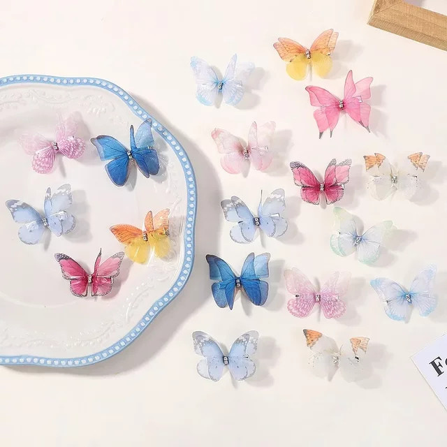 BABY BOWS Schmetterling Haarspangen, 5 Teile, Damen - Bild 1