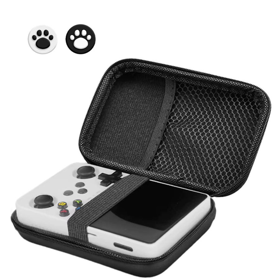 Tragbare Aufbewahrungstasche in Schwarz für ANBERNIC RG35XX, RG35XX PLUS, Miyoo Mini Plus, R36S und R35S Handheld Spielkonsolen - Bild 4