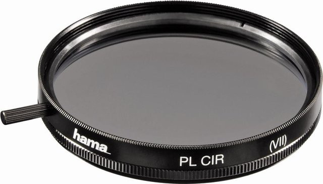 Hama Pol-Filter UV- und Kreispolarisator in Schwarz, Durchmesser: 72 mm - Bild 1